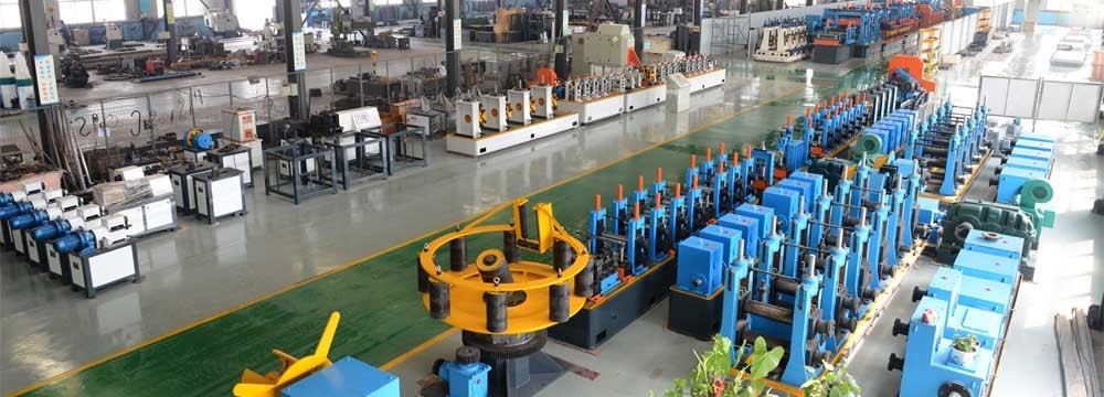 machine voor het maken van stalen buizen