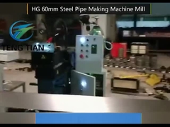HG60 High Efficiency Tube Mill Machine voor 21-63 mm buisdiameter