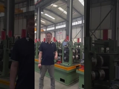 Carbon Steel 12M Tube Processing Machine Tube Manufacturing Machine met PLC-besturing