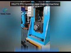 Precision Tube Mill ERW High Frequency Pipe Making Machine 10-50 mm