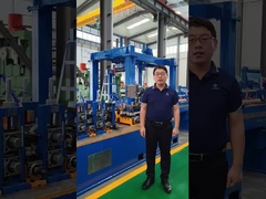 Precisiebuizenfabriek voor koolstofstaal met ERW-lassen 80 m/min