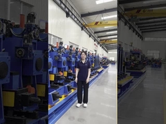 Precisiebuizenfabriek voor roestvrijstalen buizen 10m/min TIG-lassen