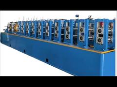 ERW Tube Mill Machine voor koolstofstaal 21-63 mm Diameter 50m/min