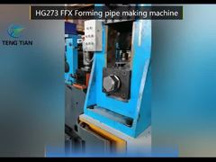 ERW630 High Frequency Welded Tube Mill Machine voor ronde en vierkante buizen