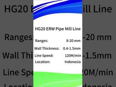 Hoogfrequente gelaste pijpleiding met waterkoeling