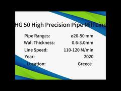 ERW Pijpmolenmachine 165mm Max 60m/min buizenmaakmachine