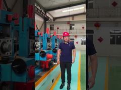 ERW Koolstofstaalbuis Molen Pijpproductielijn die Machine maakt