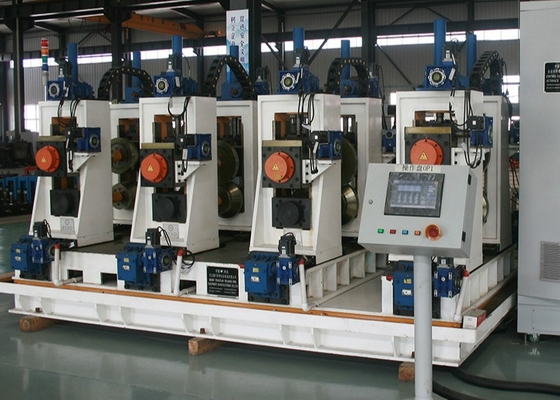 Snelheid 0-80 m / min Volautomatische koude bocht 30x50 mm Erw gelaste pijpmolenmachine