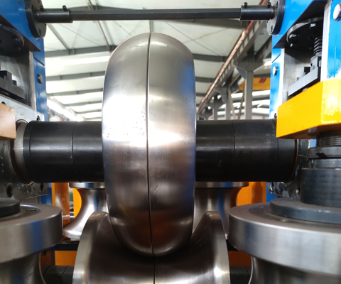 Precision Round Tube Mill door gegalvaniseerde staalstrook rollen