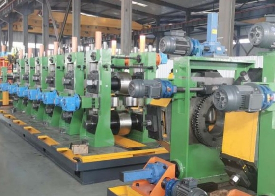 Dia 114-219mm Carbon Steel Pipe Making Machine High Performance Tube Mill Machine
