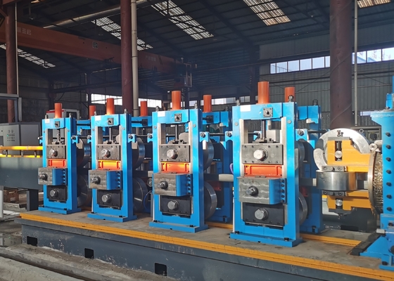 Op maat gemaakte Dia 127mm dik 4.0Mm Include Rollers Steel Pipe Productie Lijn