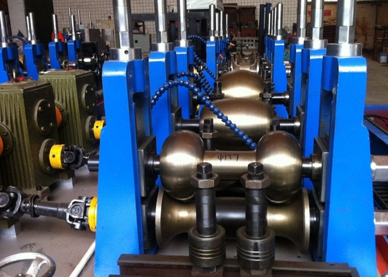 4 mm dikte koolstofstaal buis productie lijn 380v 650KW 1 jaar garantie