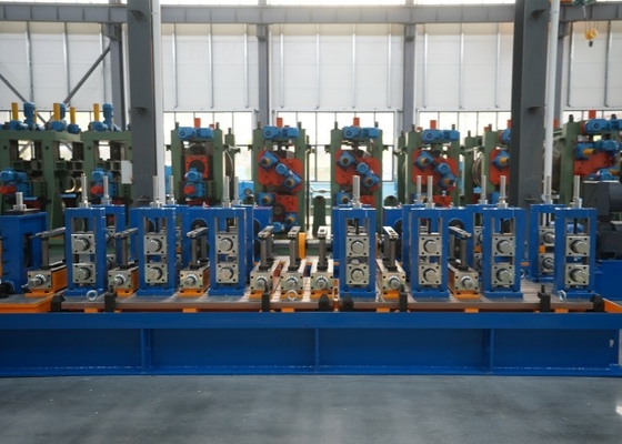 20-90 m/min Frequentie Gelaste Pijpfabriek Voor Carbon Steel 6m-18m Pijpen
