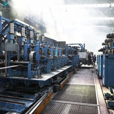 ERW Pipe Mill met automatische scheer- en lasmachine voor koolstofstaalpijpen