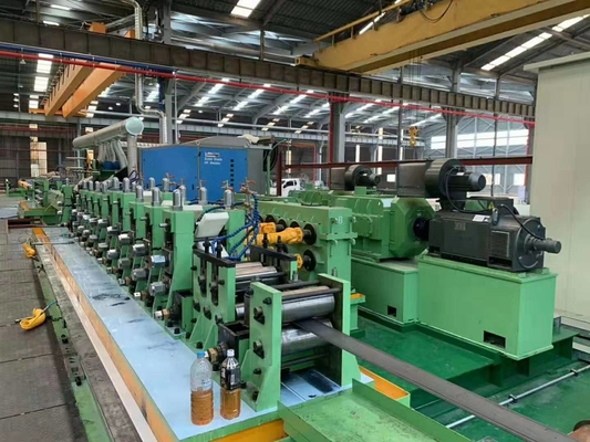 Touch Screen Steel Tube Making Machine Cold Roll Forming V-vormig