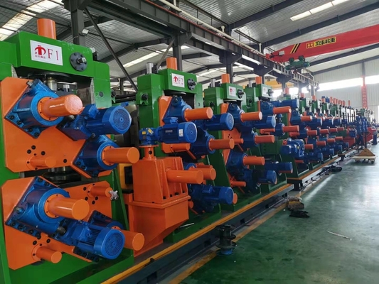 200x200mm 14,0mm Dikke hoogfrequente gelaste buismolen Snelle verandering