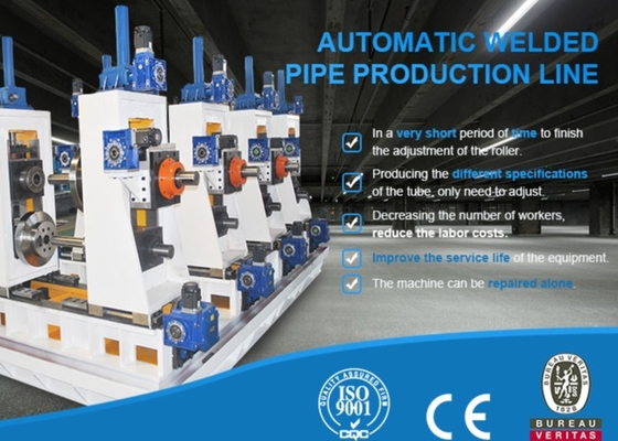 Plc Control Cnc High Precision Produce Pipe Machine Automatische buismolen