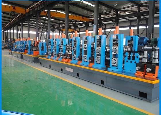 Hoogfrequente gelaste buisfabriek 60 mm Ronde buisfabriek High Speed Erw Pipe Making