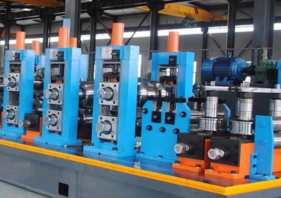 Precision Tube Mill, Blauw Gesweisde Pipe Mill Professionele Dia 114 Mm