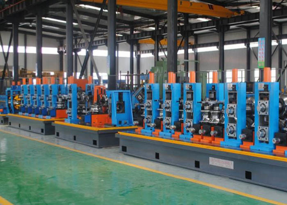 Precision Tube Mill High Speed Low Noise Ms Erw Tube Mill voor het maken van buizen, volledig geautomatiseerd