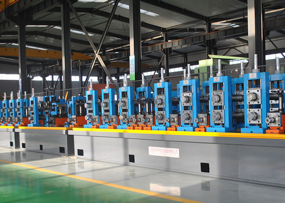 Precision Tube Mill High Speed Low Noise Ms Erw Tube Mill voor het maken van buizen, volledig geautomatiseerd
