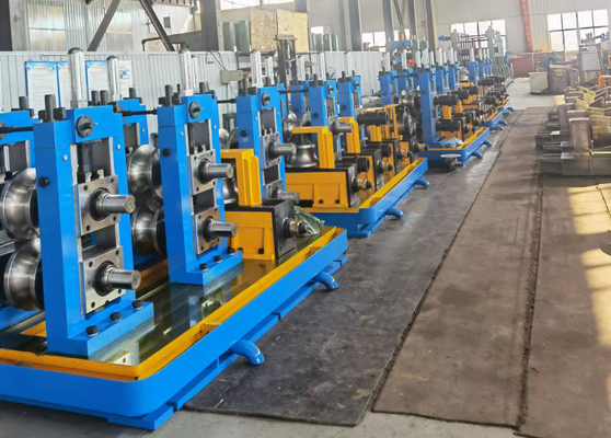 High Efficiency Pipe Mill Machine Carbon Steel Q235 voor rond vierkant