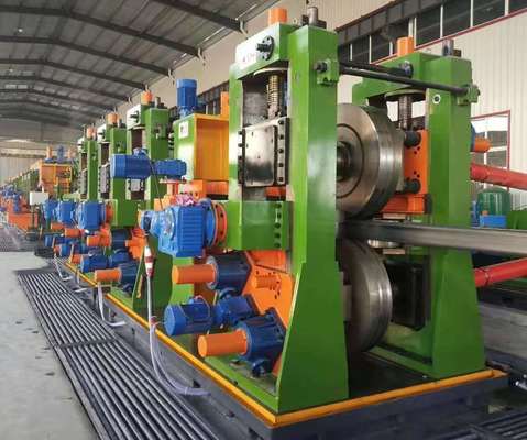 Rechte Naad Gelaste het Staalpijp die van de Pijpmolen tot Machine maken 1550 Mm-Rolbreedte