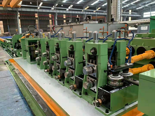 Groene Kleur Gelaste Pijp die Machine voor Ronde Pijpsnelheid 100m/Min maken