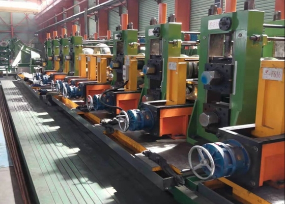 114Mm snel wisselrol met hoge frequentie buismolen rechte naad staal