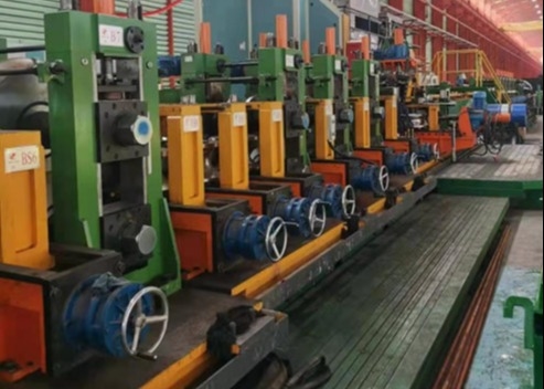 Precision Tube Mill Lijn Maximale snelheid 50 M / min Dia 219mm Dikte 3 - 9mm