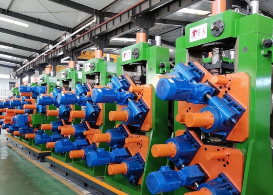 Dia 114-219mm Carbon Steel Pipe Making Machine High Performance Tube Mill Machine