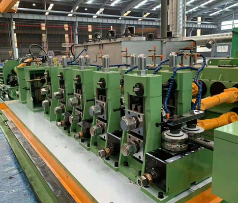 Groen Grote automatische buisfabriek met hoge frequentie Diameter 76 mm-153 mm Hg153