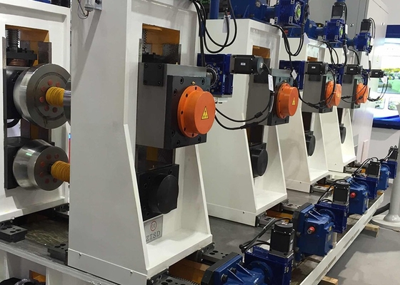 Vierkant Ronde Max 127mm Dikte 4,0mm Staal Pipe Productie Lijn Op maat