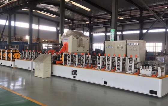 Diameter 1/2 &quot;-2 inch Tube Mill Lijn Max 100m/Min Steel Pipe Productie Lijn