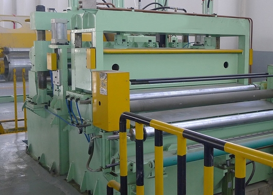 CE ISO9000 BV 3x1500mm Carbon Steel Sheet Slitting Machine Productielijn