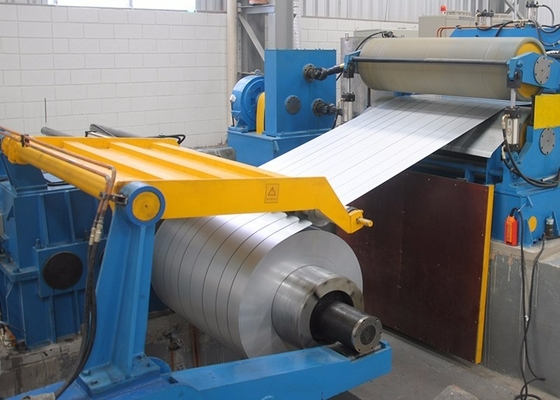 50 het Gemak van de de Machineinteractie van m Min Metal Slitting Line Man
