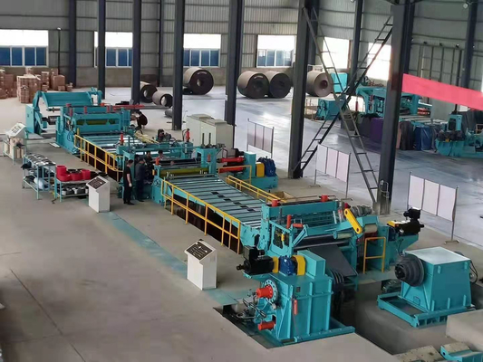 High Speed Advanced PLC Control System voor precisie-snijmachine voor het snijden van stalen strips
