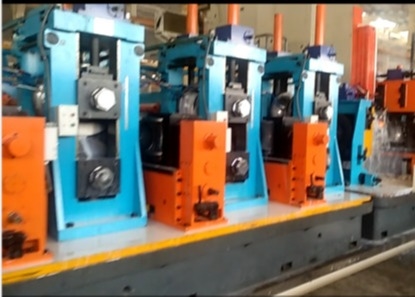 ISO9000 50X50-140x140MM Hoogprecisie Vierkante Tube Mill Gesweisde Pipe Productie Lijn