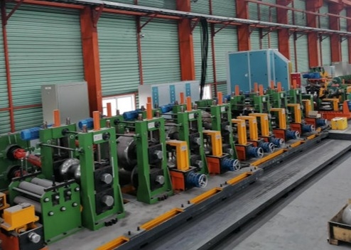 Groene Dia 153mm Dikte 1-3mm Productielijn voor stalen buizen met CE