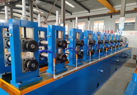Blauwe hoogfrequente las voor vierkante buizen 120m/min Vinnige wisselrol