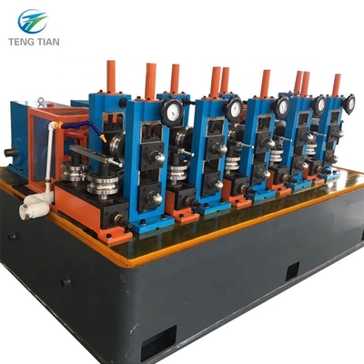 Carbon Steel Gelaste Pipe Mill Productie Machine Roll Forming Ac Frequency Conversion