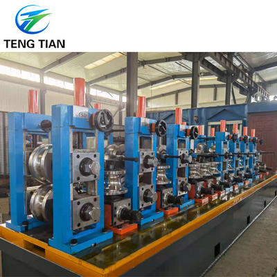 Precision Tube Mill Aluminium Coating High Speed Tube Mill Roll Forming Process