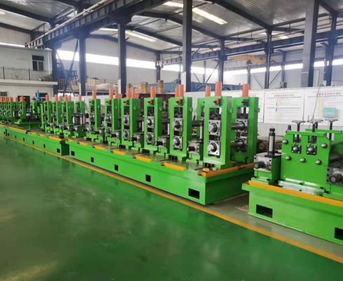 Precision Tube Mill Anodizing Roll Forming Tube Mill Voor meubels Od 32mm-89mm