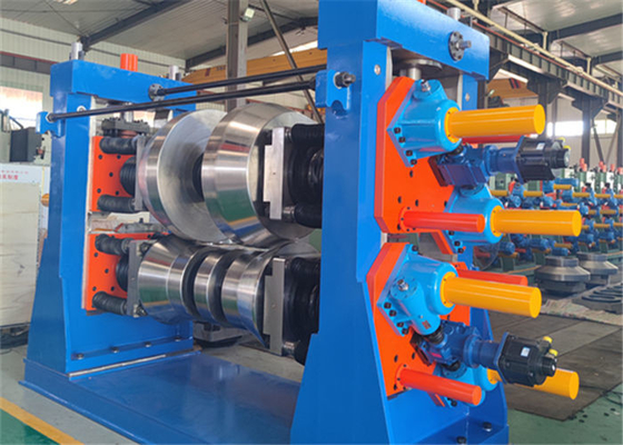 Hoogfrequente gelaste pijplijn Hg 165.2x9 7 &quot; Erw Steel Pipe Mill Construction Rolling Machine