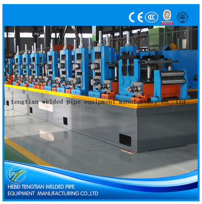 ERW HG140 Stable Pipe Roller Foaming Cold Saw Square Tube Mill