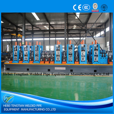 ERW HG140 Stable Pipe Roller Foaming Cold Saw Square Tube Mill