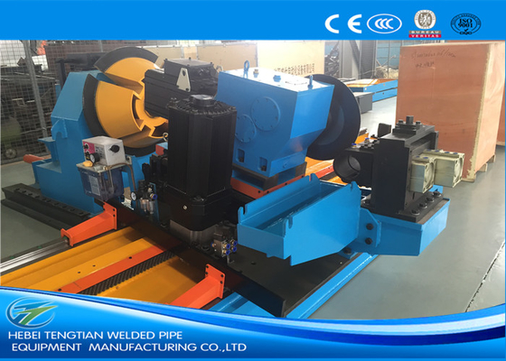 ERW60 Industriële buismachine Blauwe kleur Hoogfrequente vierkantbuismolen