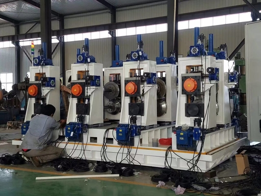 Pijpmachine Elektrische besturing Dikte 5,0 mm CE-certificering Vierkante buismolen