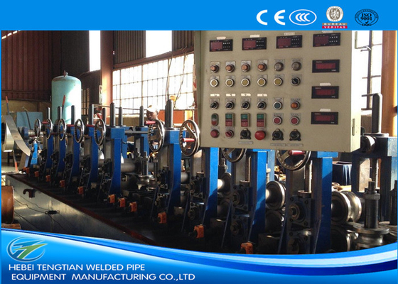 201 MS PLC Control Steel Pipe Making Machine voor 1,5 mm dikte