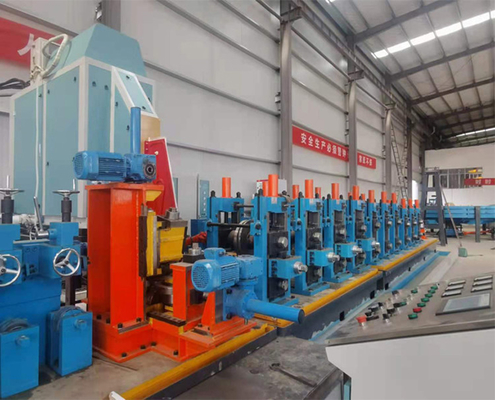 Hoogfrequente gelaste buisfabriek HG165 Hoogfrequente buisfabrieksmachine voor duurzame buizen
